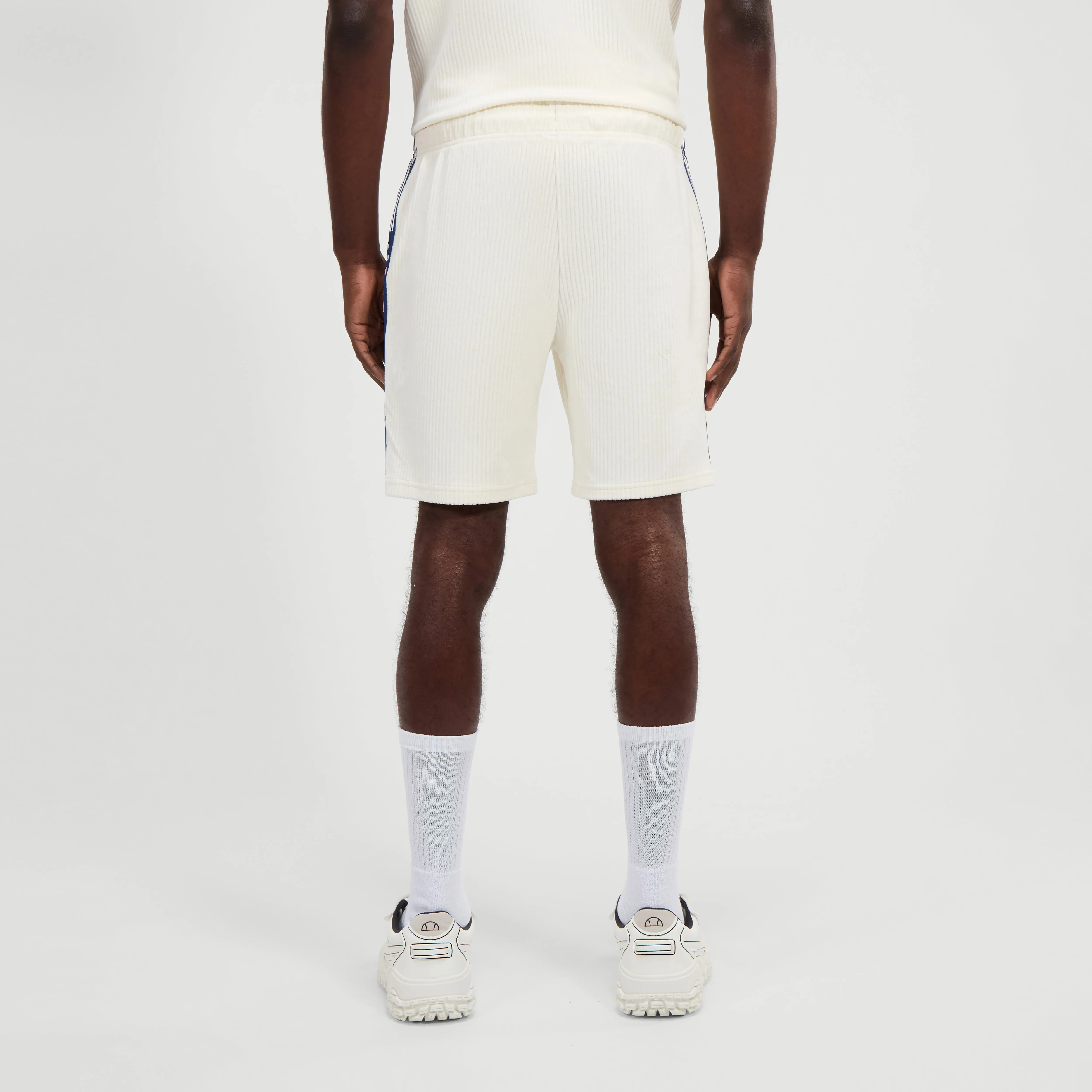 Ellesse Tomatro Velour Shorts Ecru - 913