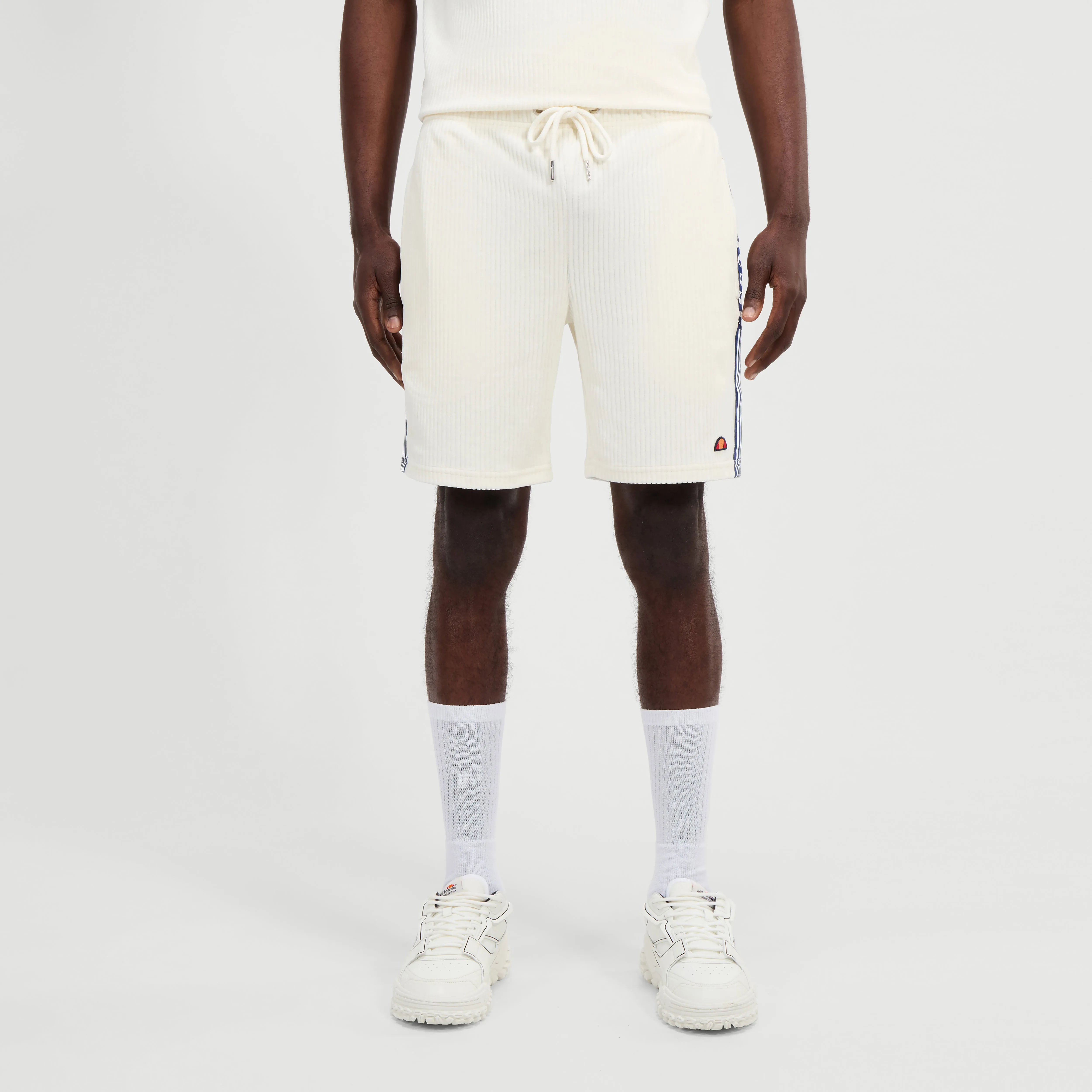 Ellesse Tomatro Velour Shorts Ecru - 913