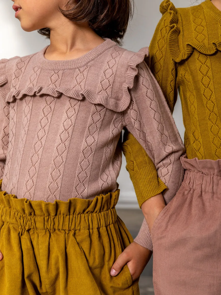 Eloise Sweater - Rose