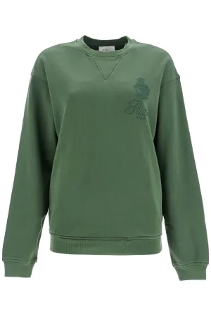 embroidered frame x ritz paris MP25JSS006 HUNTER GREEN