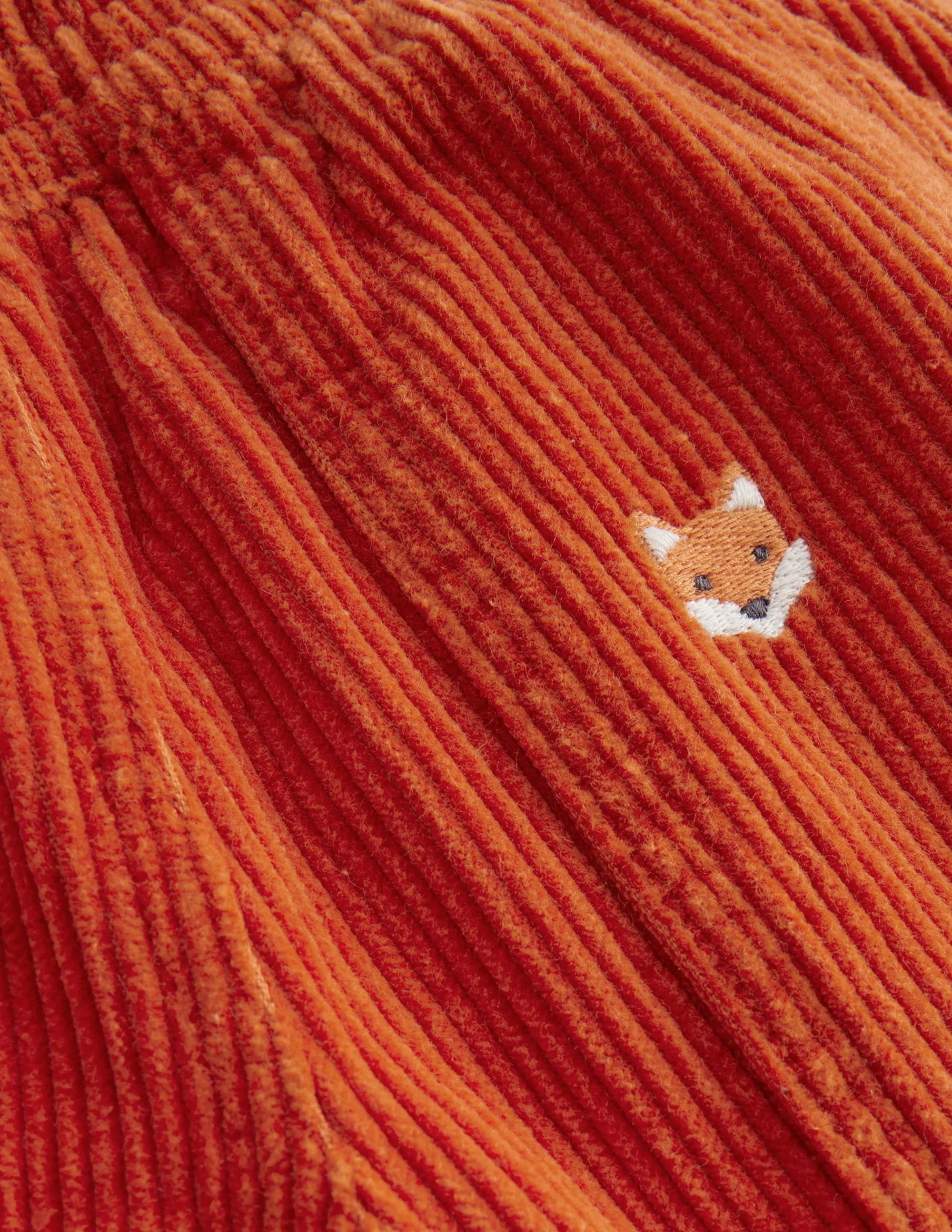 Embroidery Cord Chunky Pull-On-Autumn maple orange  Fox