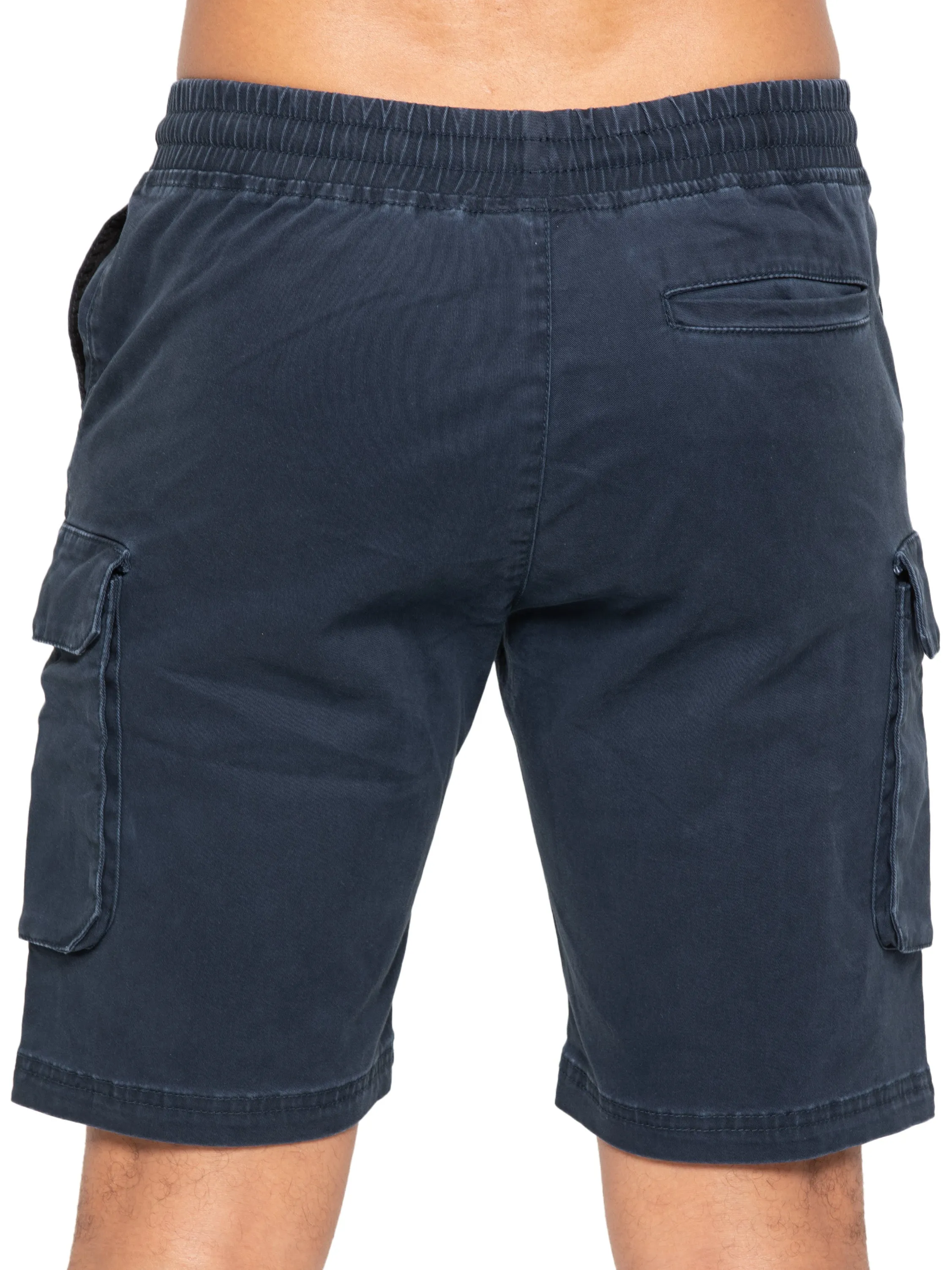 Enzo | Mens Cargo Overshirt Tracksuit With Shorts Set