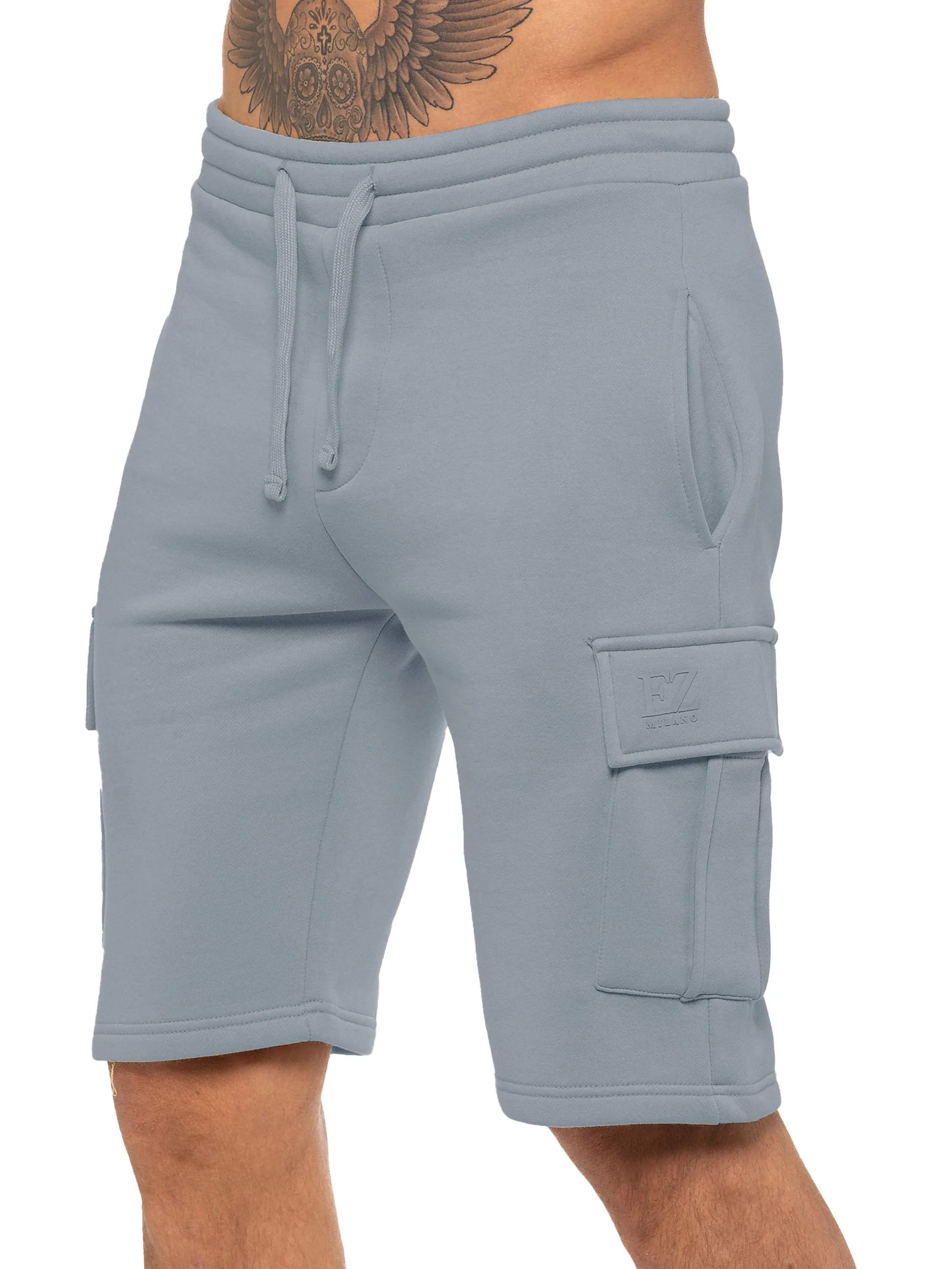 Enzo | Mens T-Shirt Tracksuit Set With Shorts