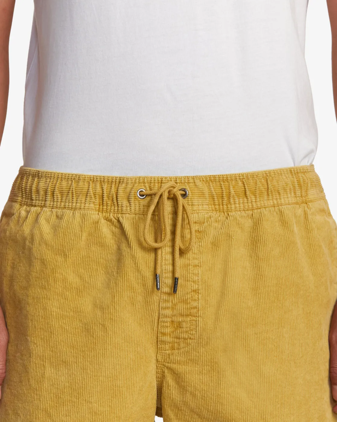 Escape 17" Elastic Waist Corduroy Shorts - Southern Moss