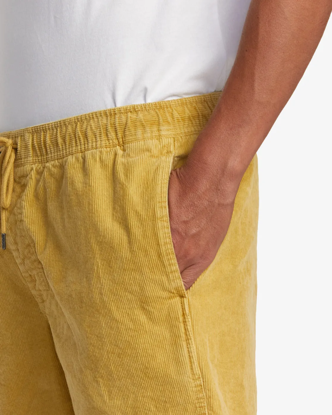 Escape 17" Elastic Waist Corduroy Shorts - Southern Moss