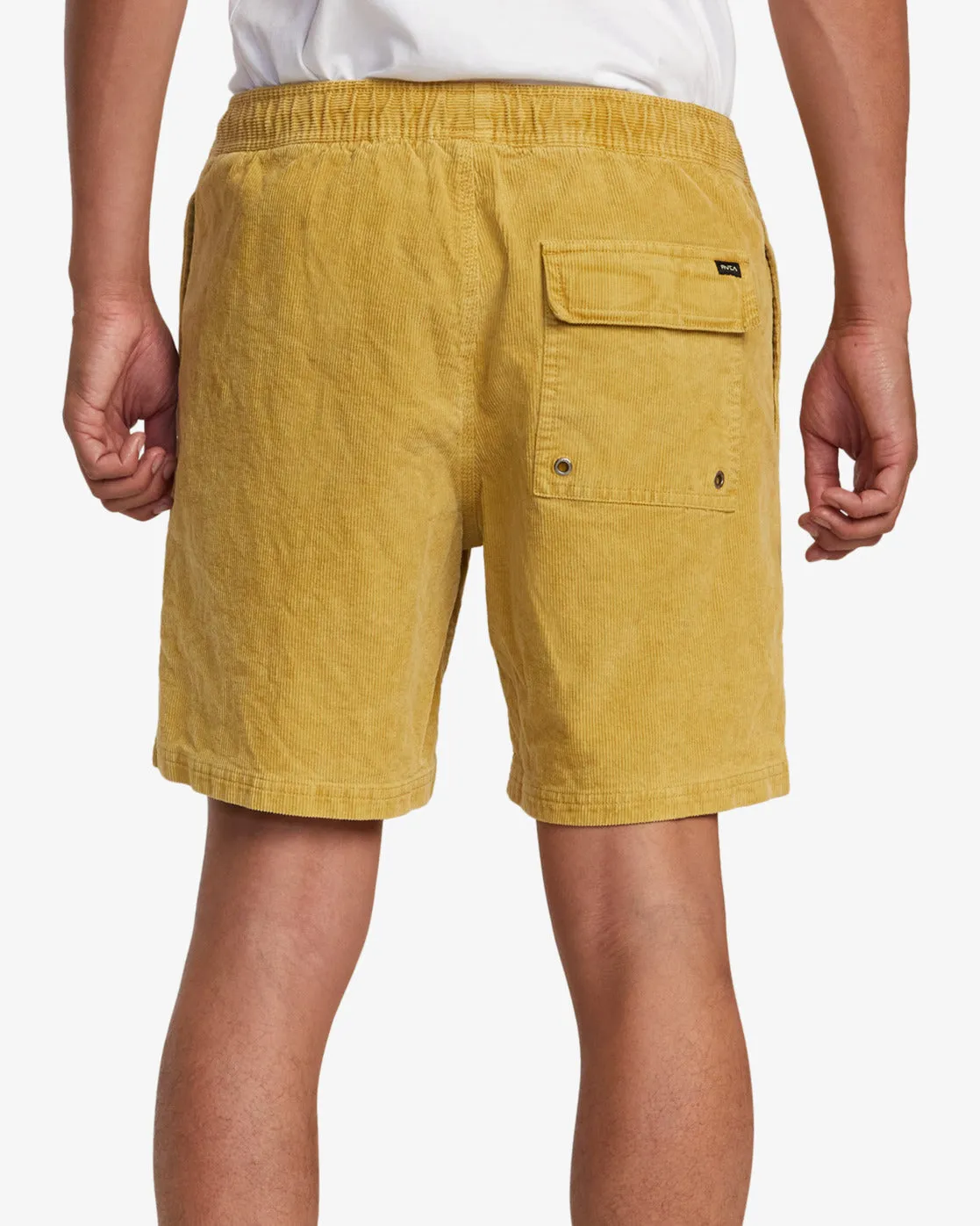 Escape 17" Elastic Waist Corduroy Shorts - Southern Moss