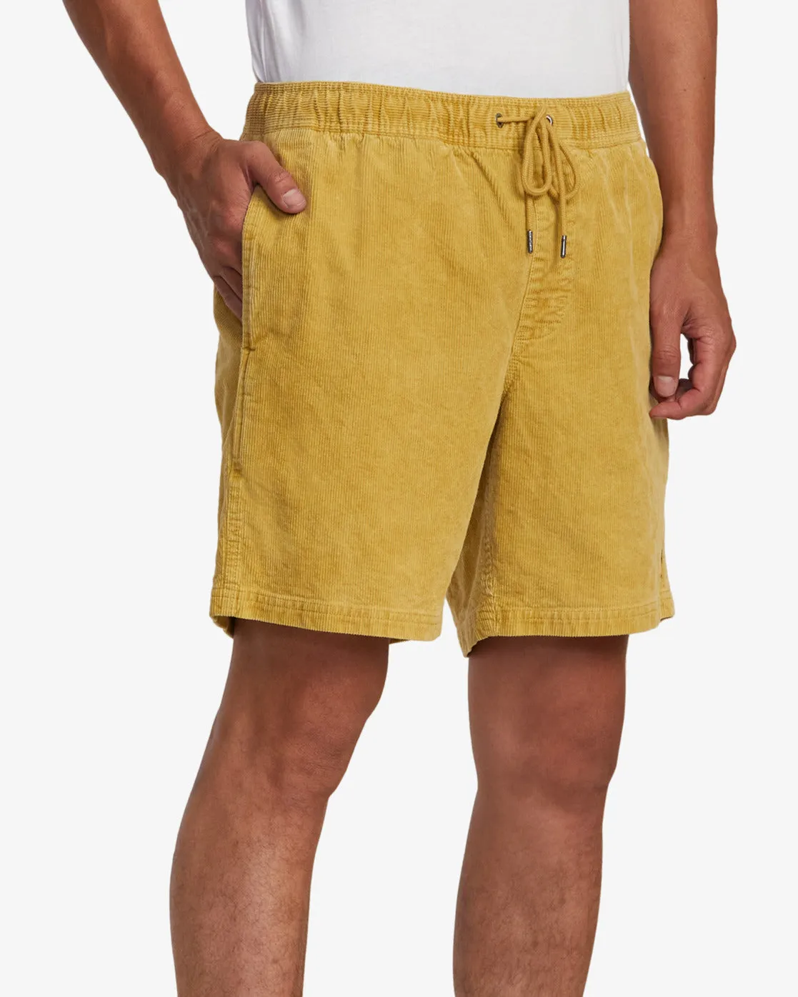 Escape 17" Elastic Waist Corduroy Shorts - Southern Moss