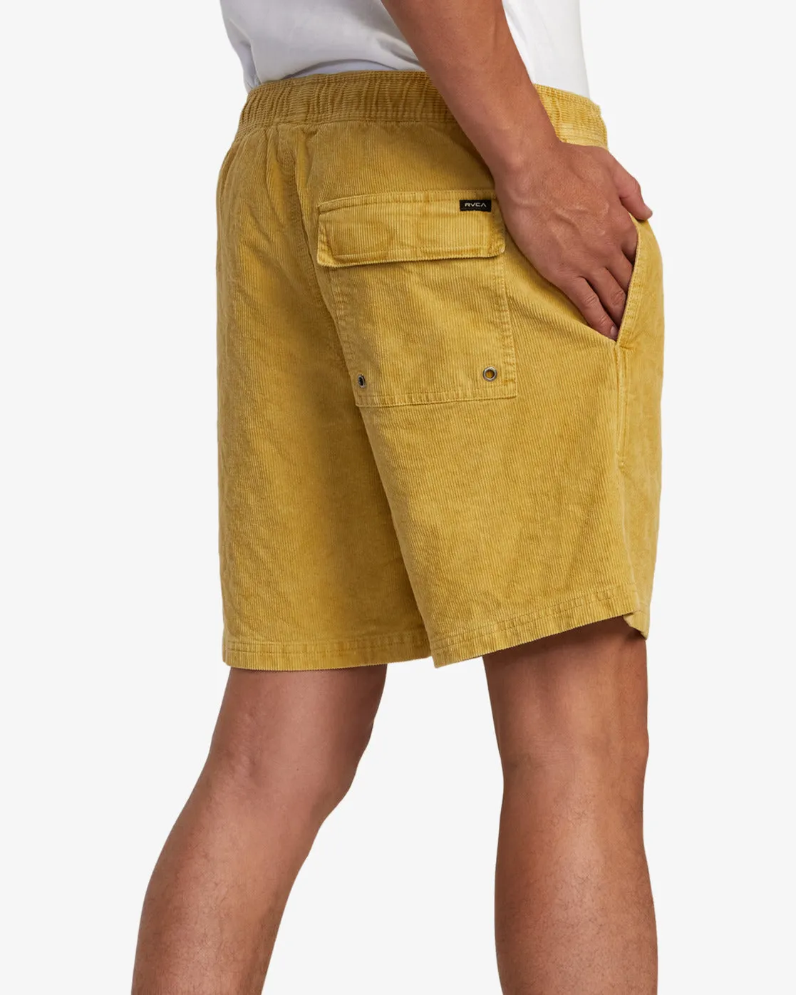 Escape 17" Elastic Waist Corduroy Shorts - Southern Moss