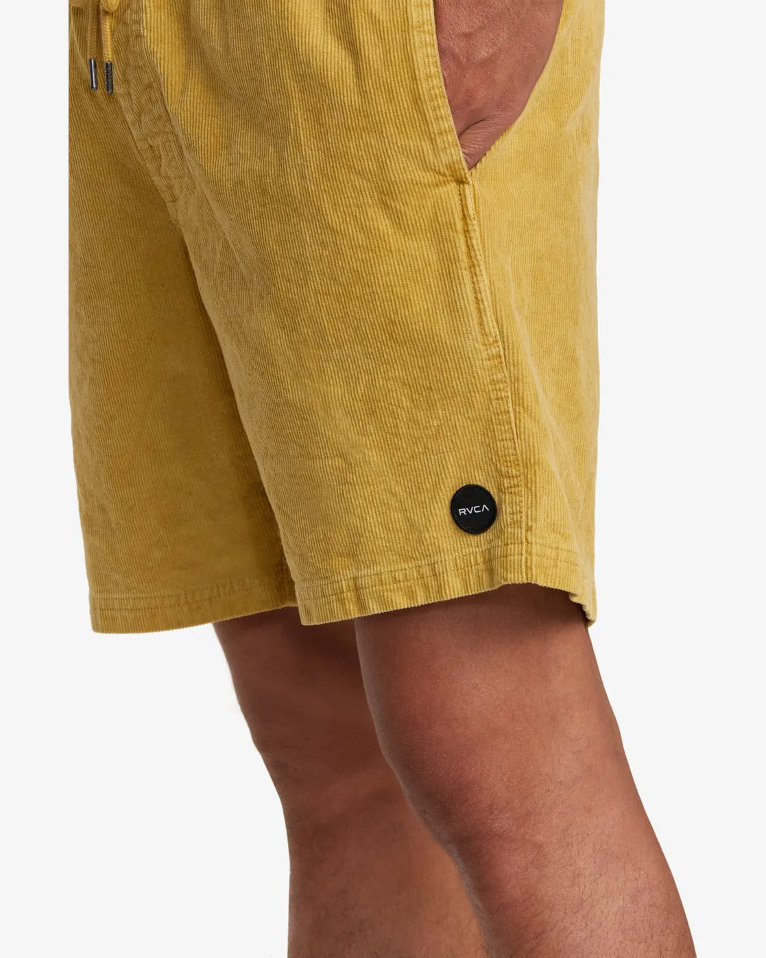 Escape 17" Elastic Waist Corduroy Shorts - Southern Moss