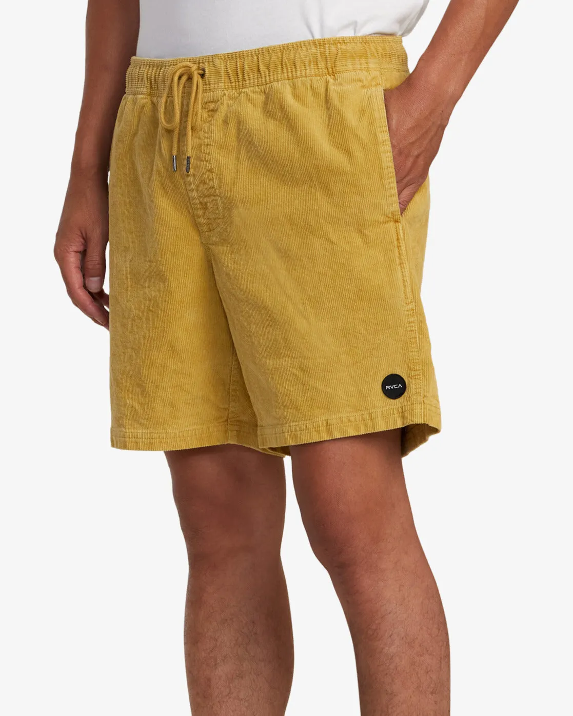 Escape 17" Elastic Waist Corduroy Shorts - Southern Moss