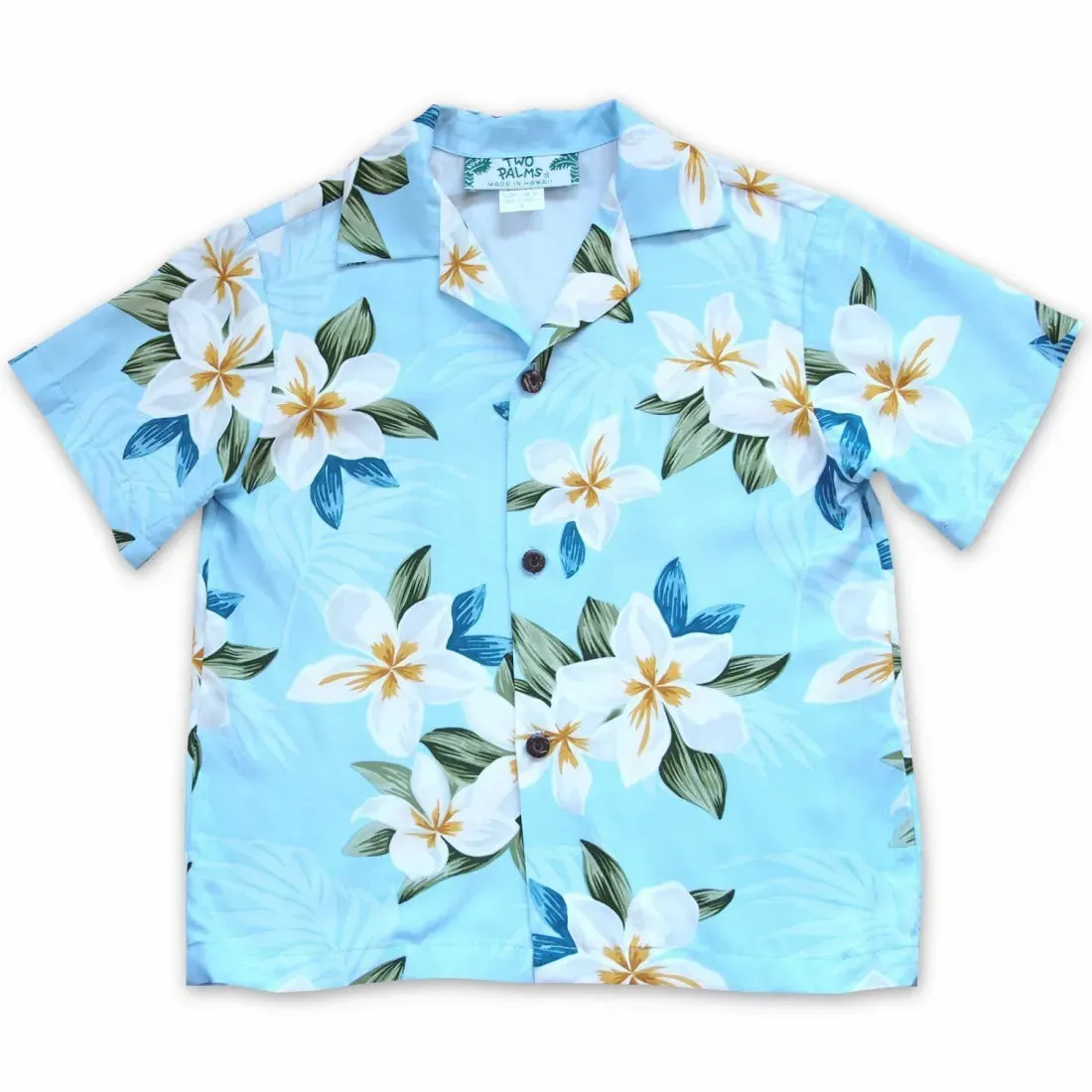 Escape Blue Hawaiian Boy Shirt