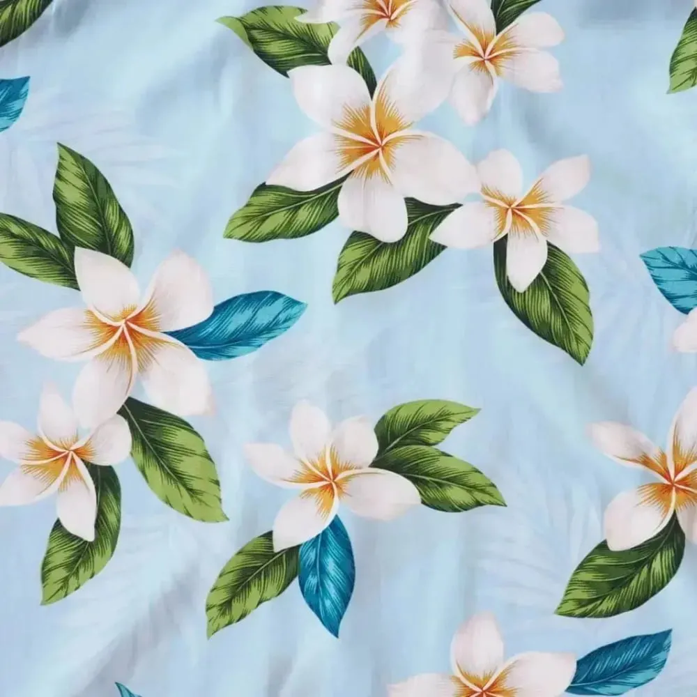 escape blue hawaiian boy shirt