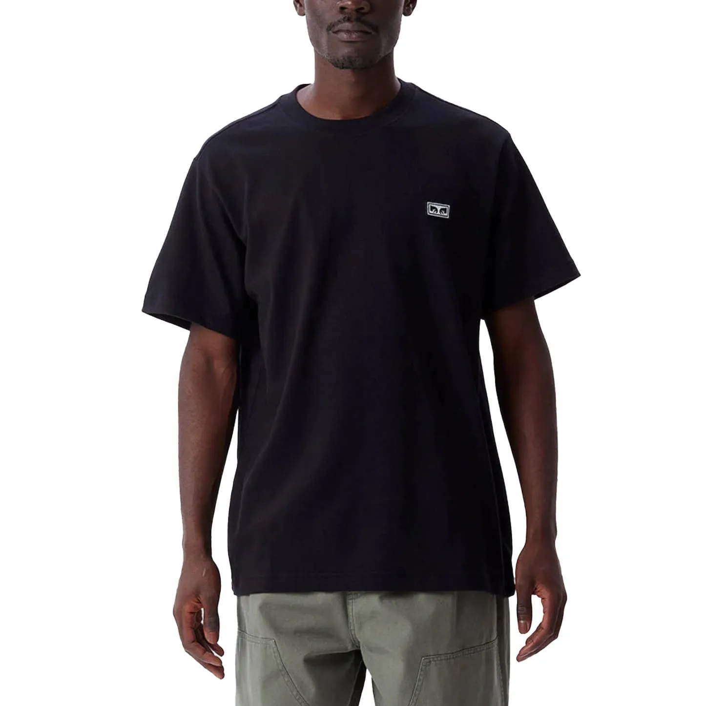 Established works eyes pocket t-shirt Black