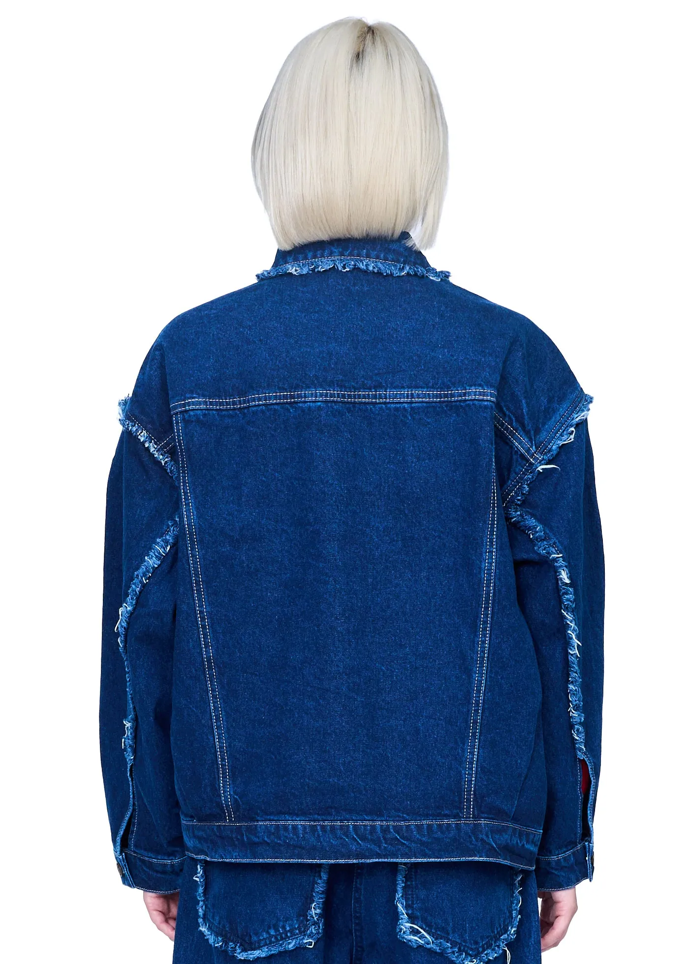 ESTHE Denim Oversized Jacket