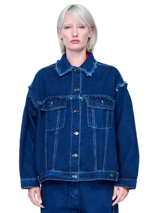 ESTHE Denim Oversized Jacket