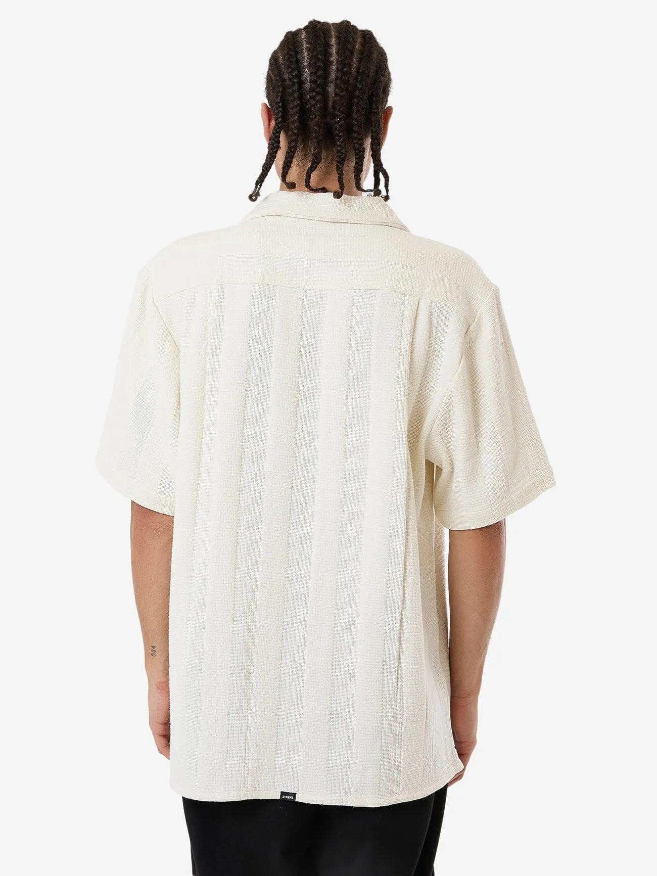 Evolution Bowling Shirt - Dirty White
