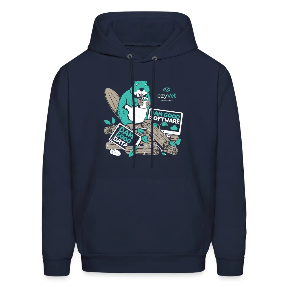 ezyVet Beaver Men's Hoodie