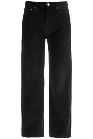 faded black organic cotton jeans with twisted seams 234 232 744 32 FADED BLACK
