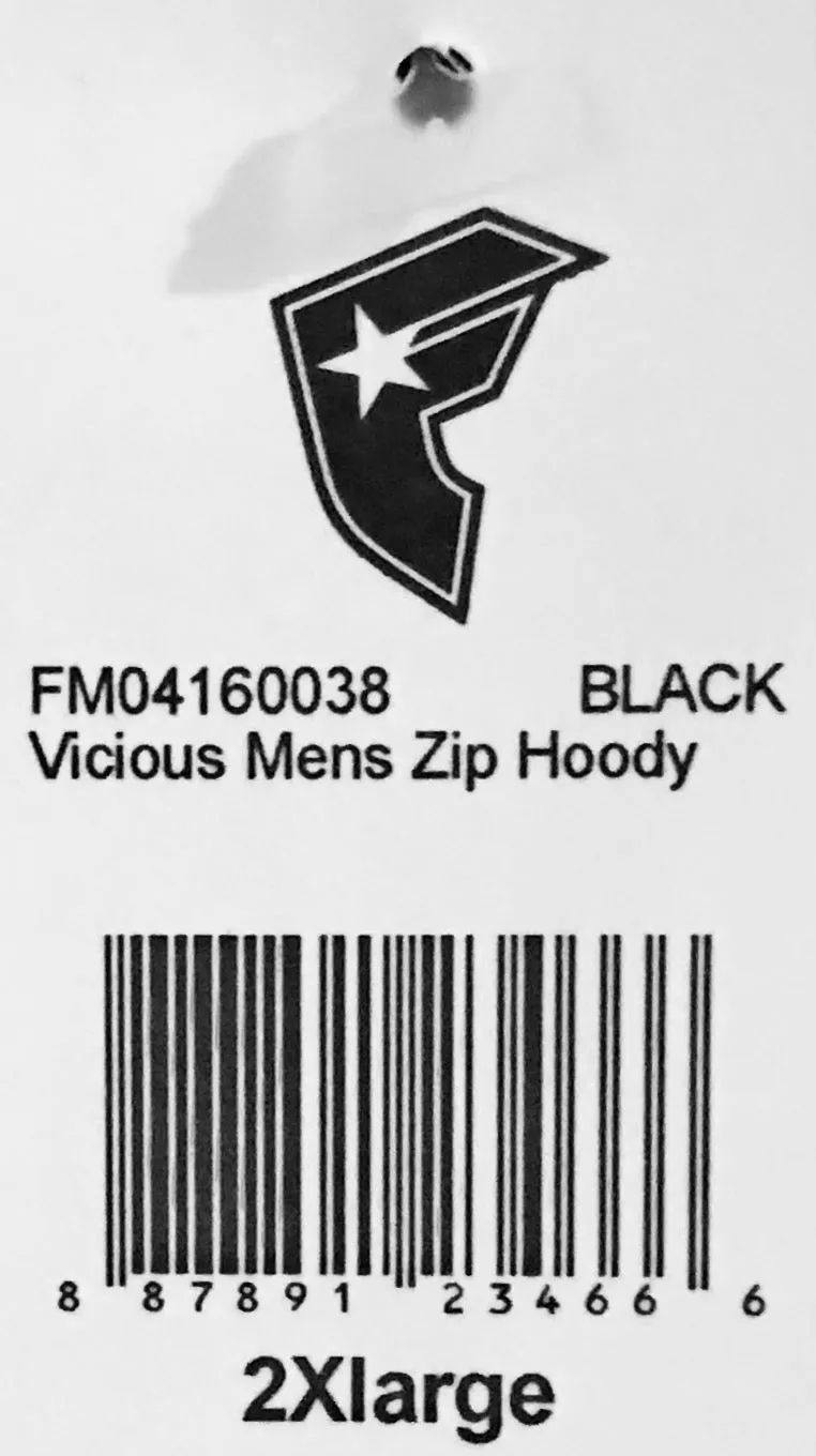 ^FAMOUS STARS AND STRAPS^ (BLACK) ZIP UP HOODIES FOR MEN