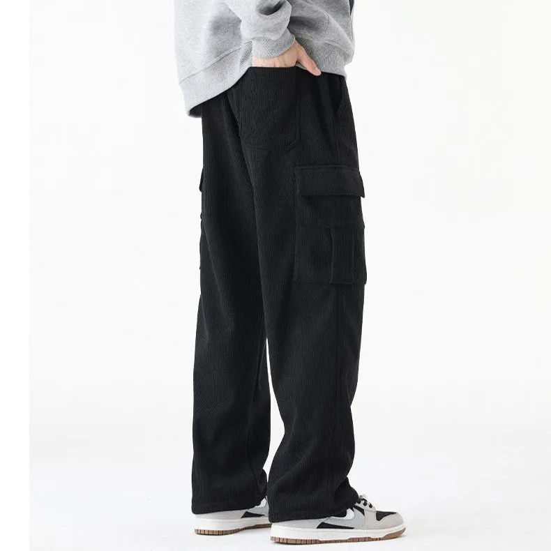 FARIS™ - CLASSIC CORDUROY MULTI-POCKET TROUSERS