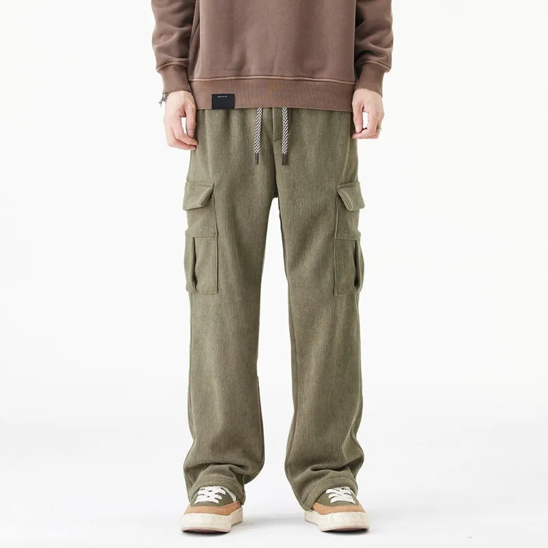 FARIS™ - CLASSIC CORDUROY MULTI-POCKET TROUSERS