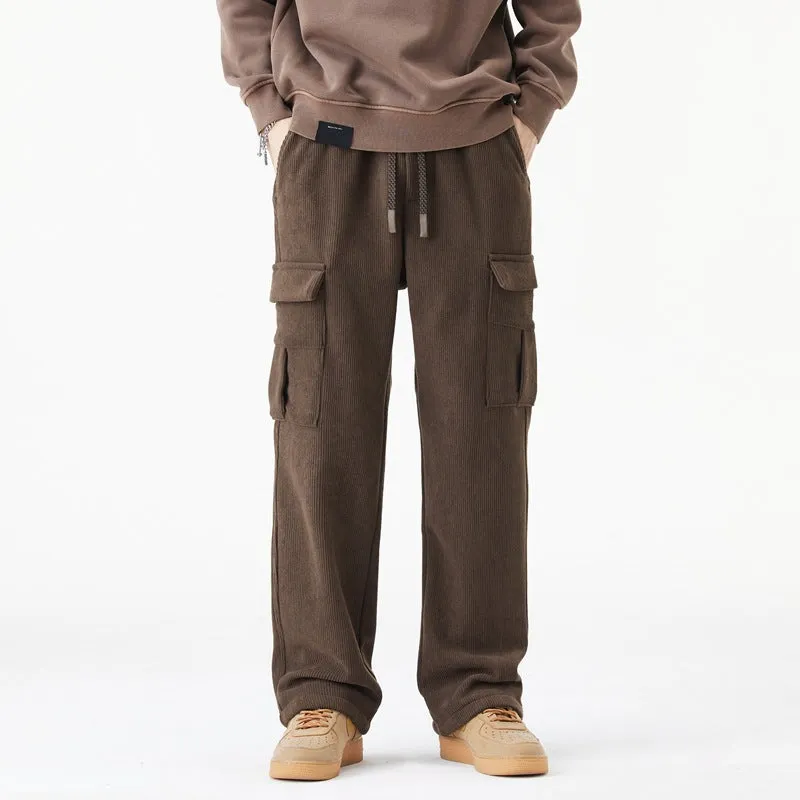 FARIS™ - CLASSIC CORDUROY MULTI-POCKET TROUSERS