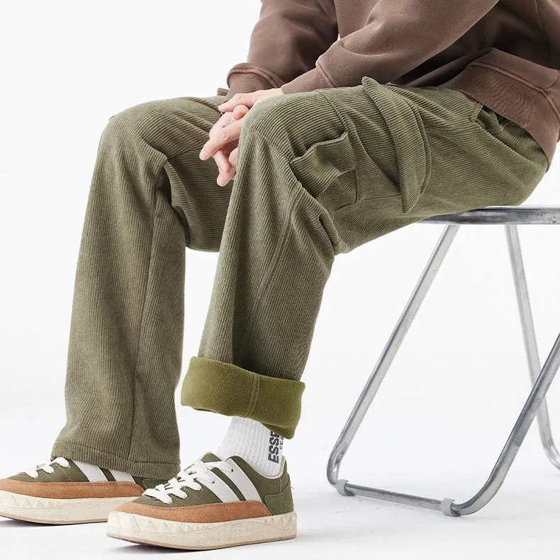 FARIS™ - CLASSIC CORDUROY MULTI-POCKET TROUSERS