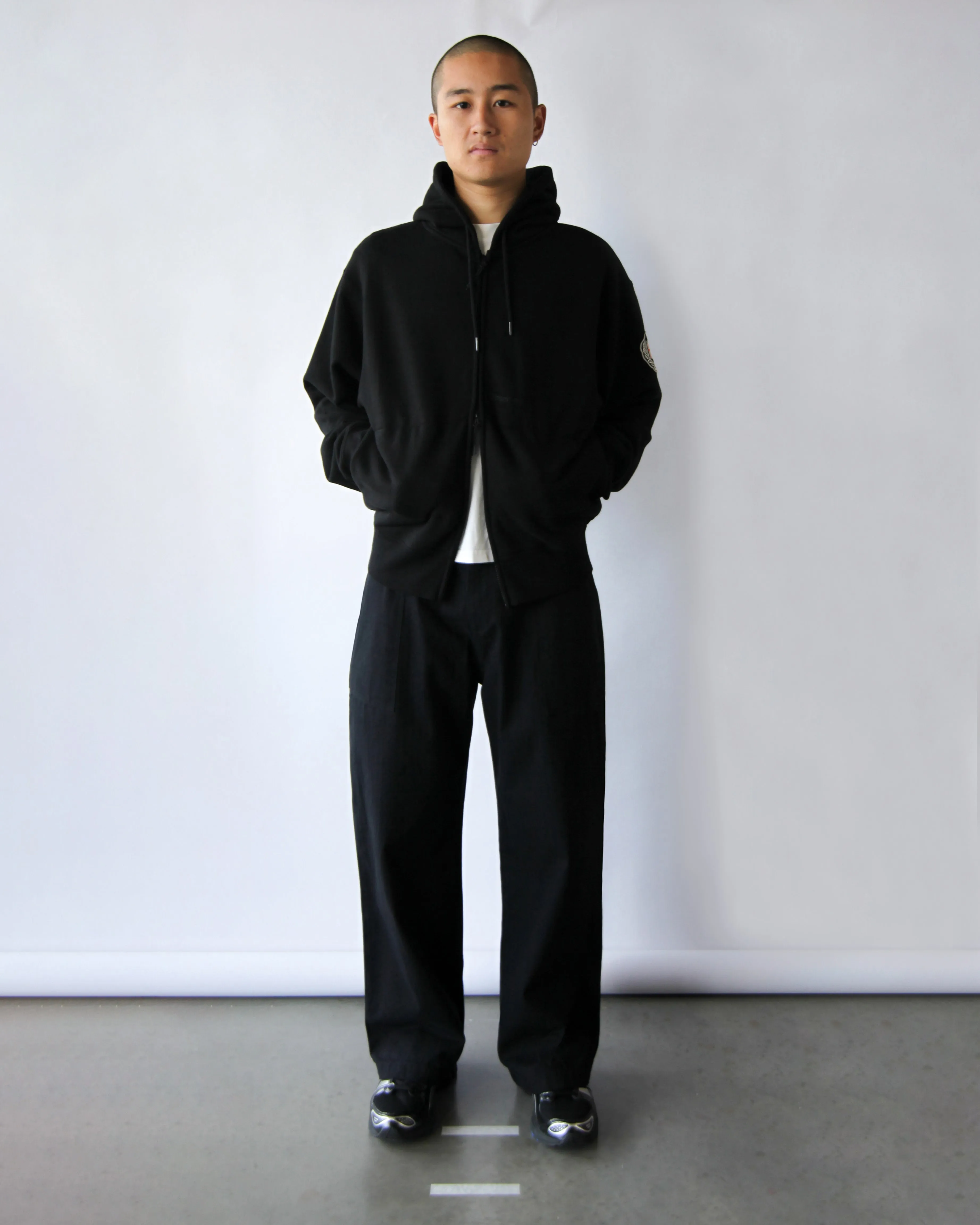 Fatigue Herringbone Trouser - Black