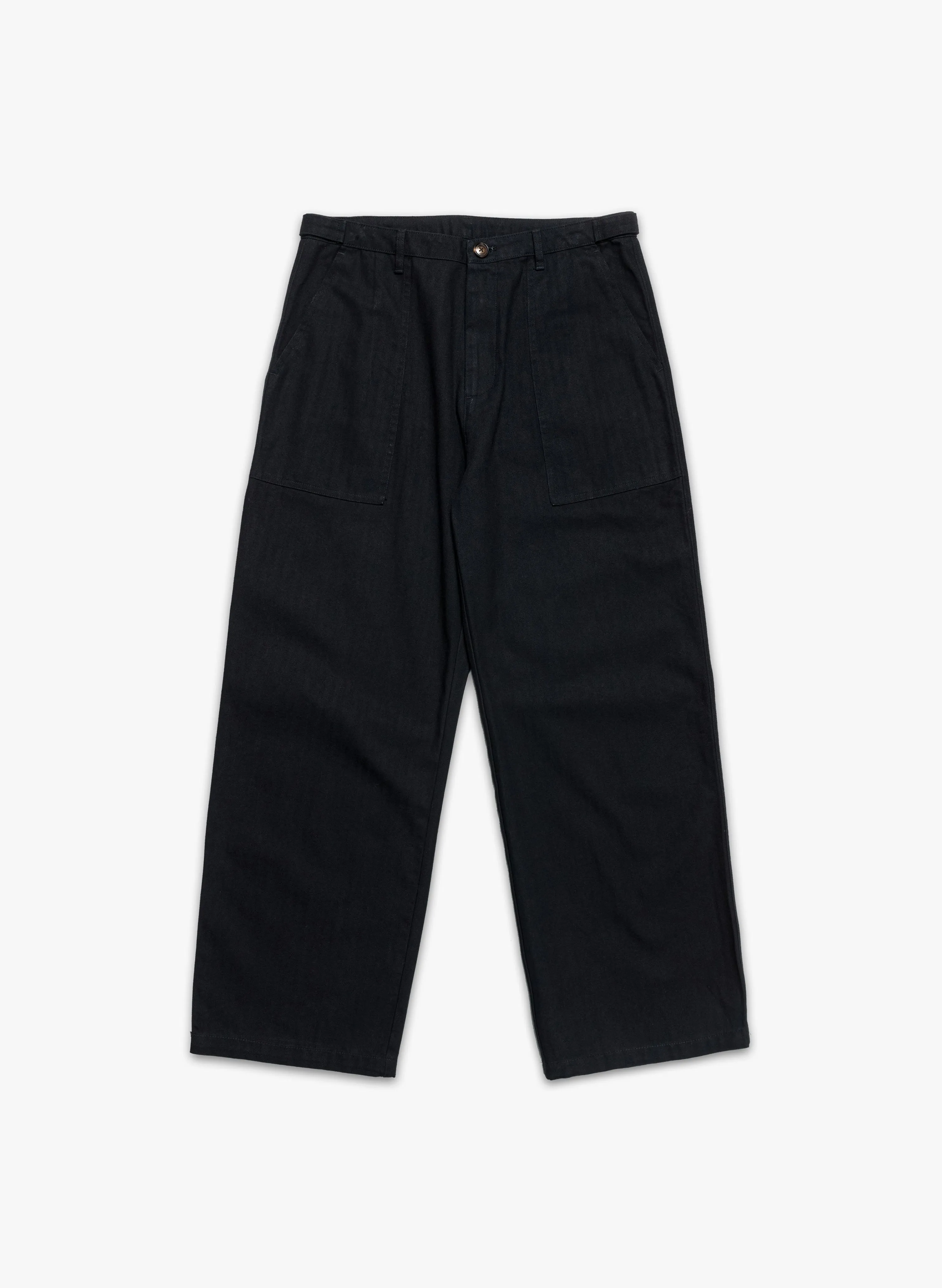 Fatigue Herringbone Trouser - Black