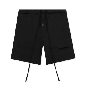 Fear of God Essentials Stretch Limo Black Sweat Shorts