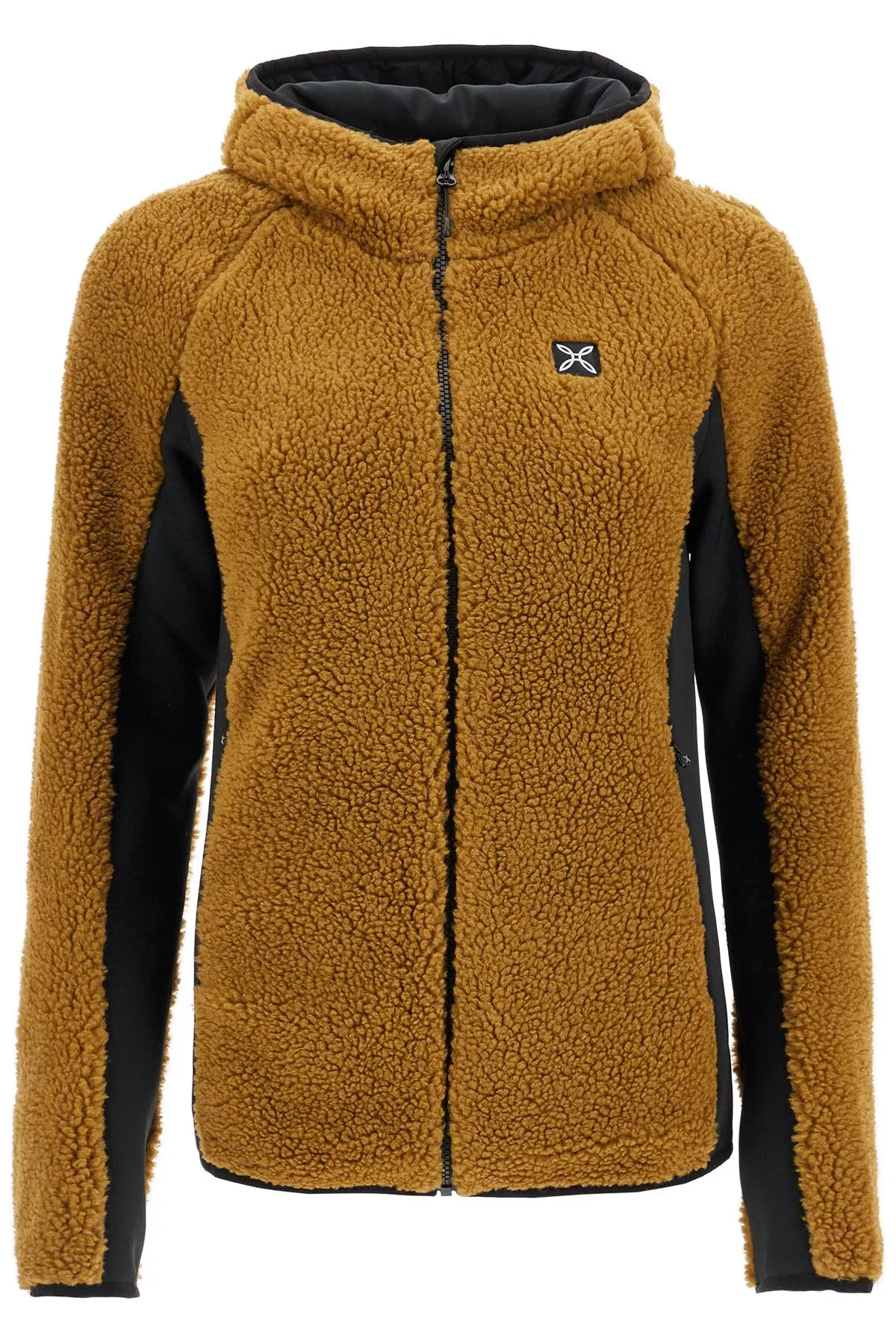 Felpa con zip Sherpa MMAC78W BRONZE BROWN