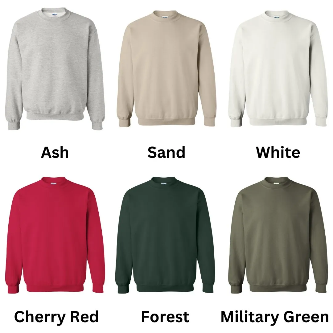 Festive Floral Wreath 'Merry Christmas' Embroidered Sweatshirt