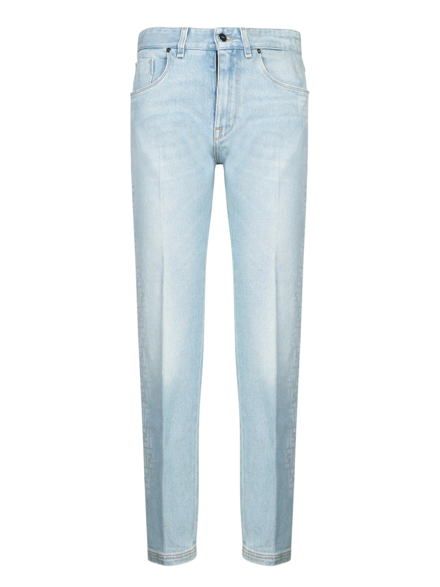 FF Light Blue Straight Jeans