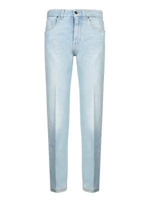 FF Light Blue Straight Jeans
