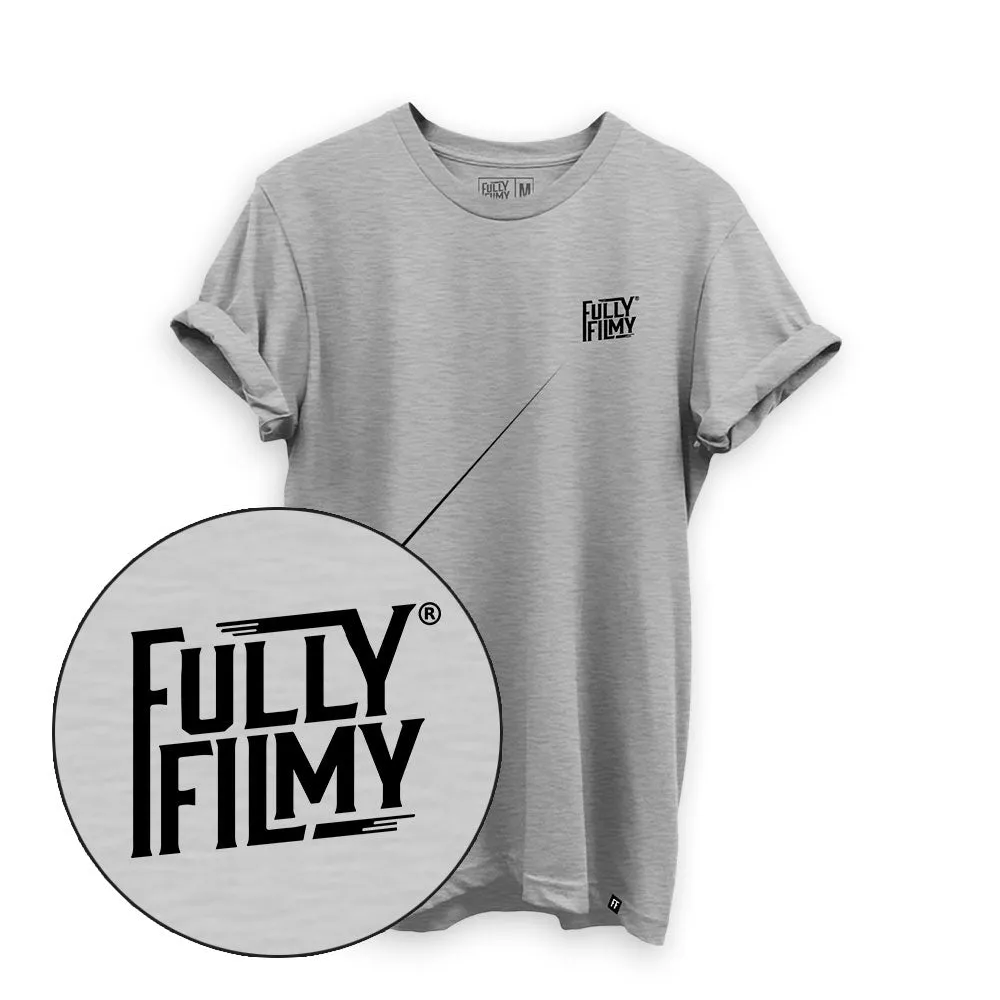 FF Logo Melange T-Shirt (Left Pocket)