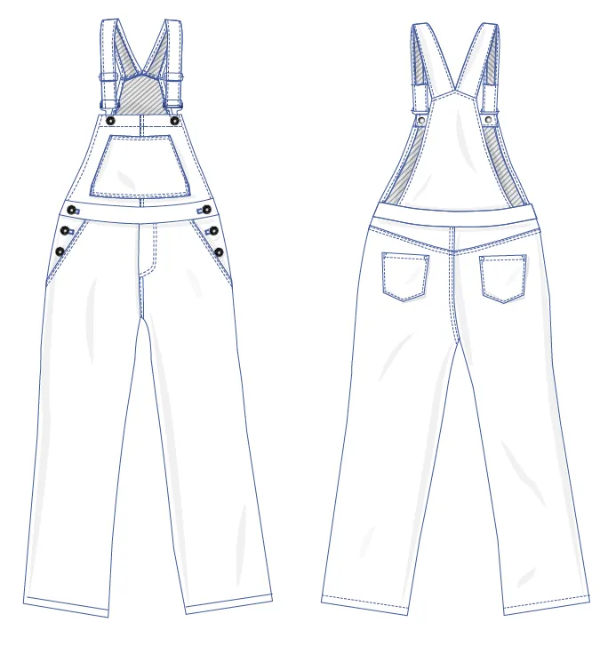 Fibre Mood Constance Overalls