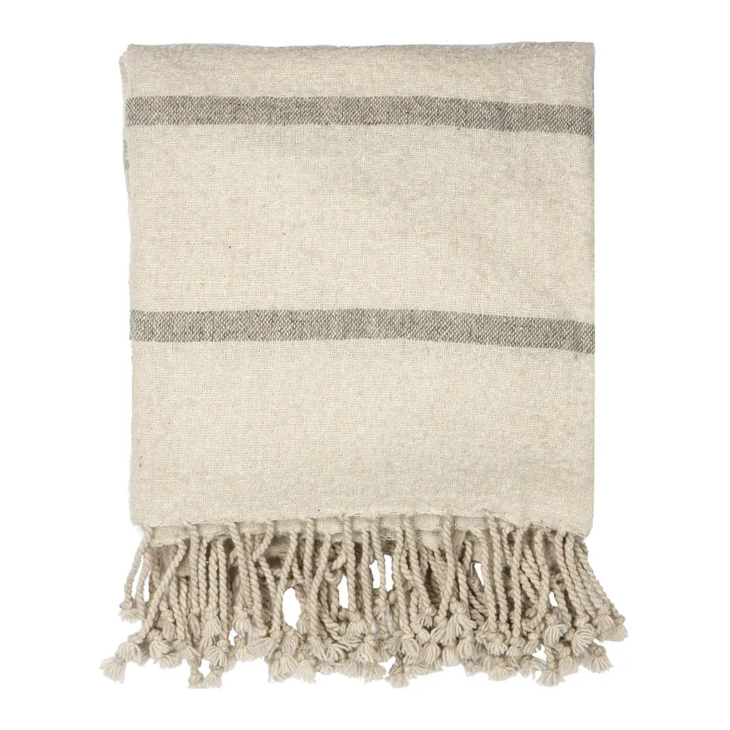 Fitzgerald Wool Blend Throw