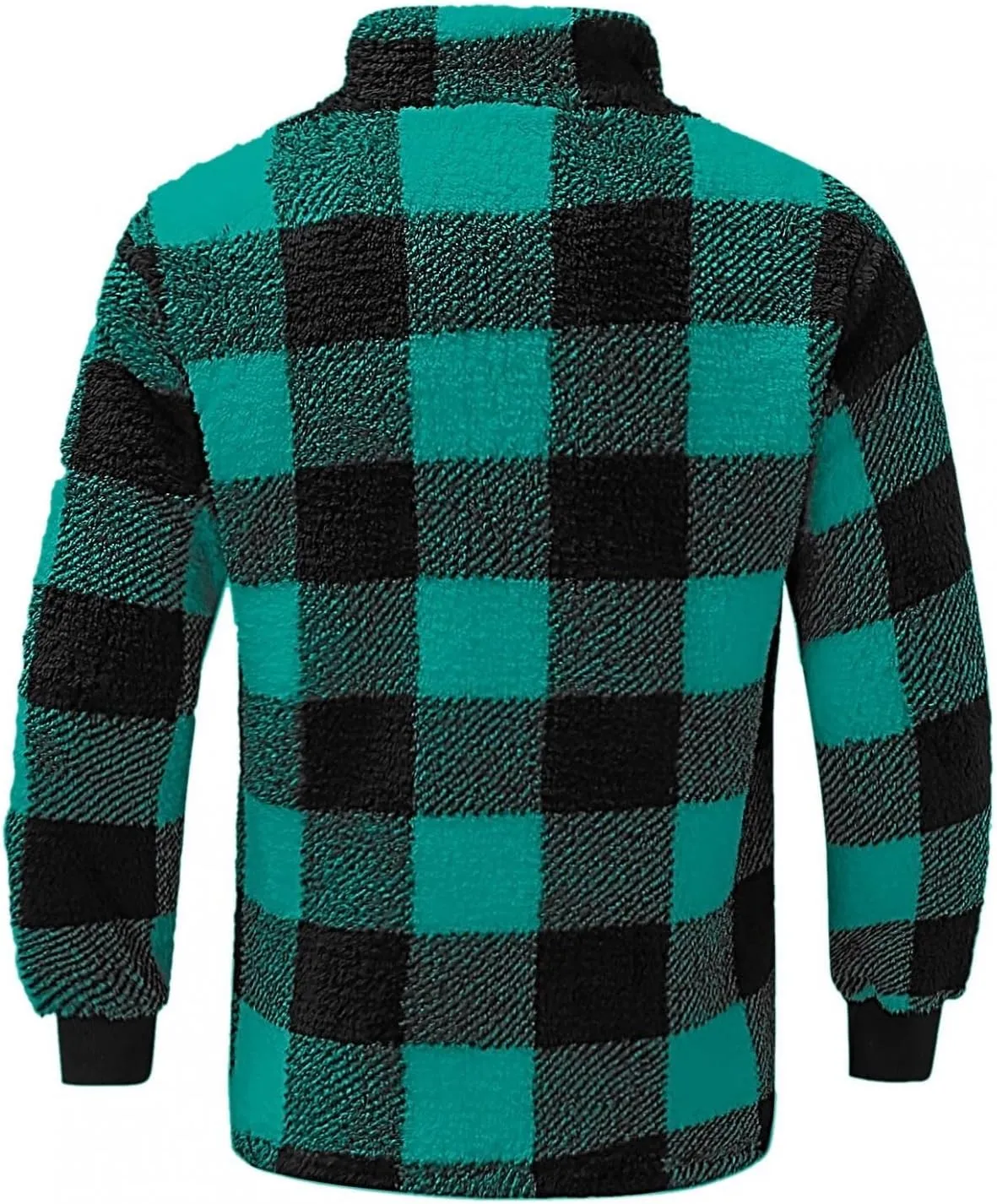 Flannel Jackets for Men,Men's Camp Night Berber Lined Hooded Flannel Shirt Jacket Coat Sweatshirts Hoodies Sweaters Tops
