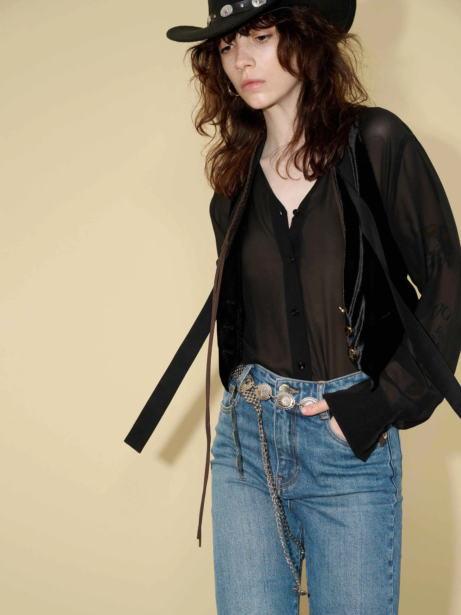 Flared High Waist Jeans
