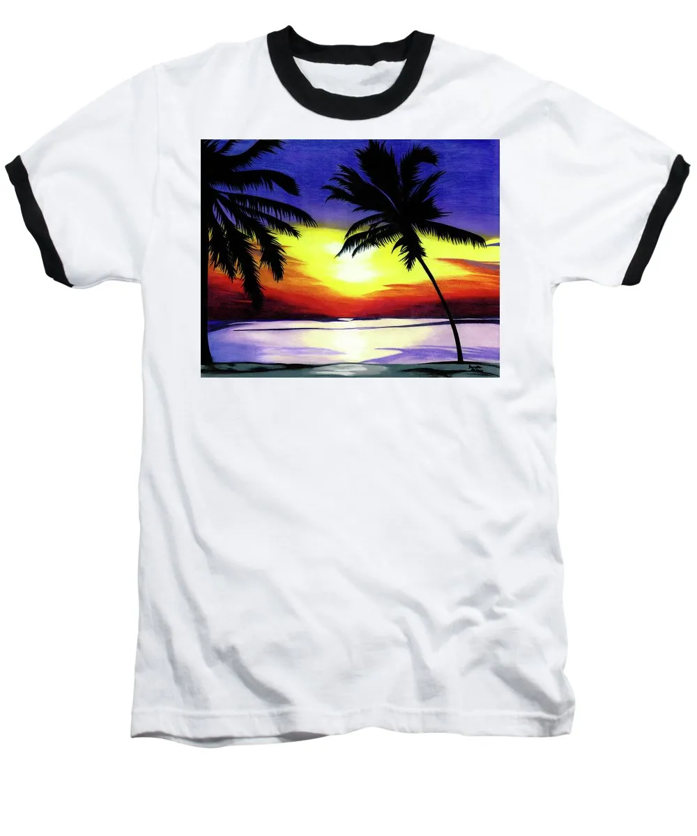 Florida Sunset - Baseball T-Shirt