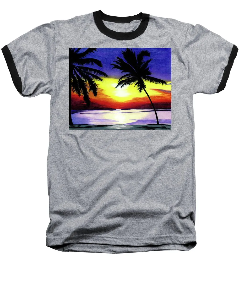Florida Sunset - Baseball T-Shirt