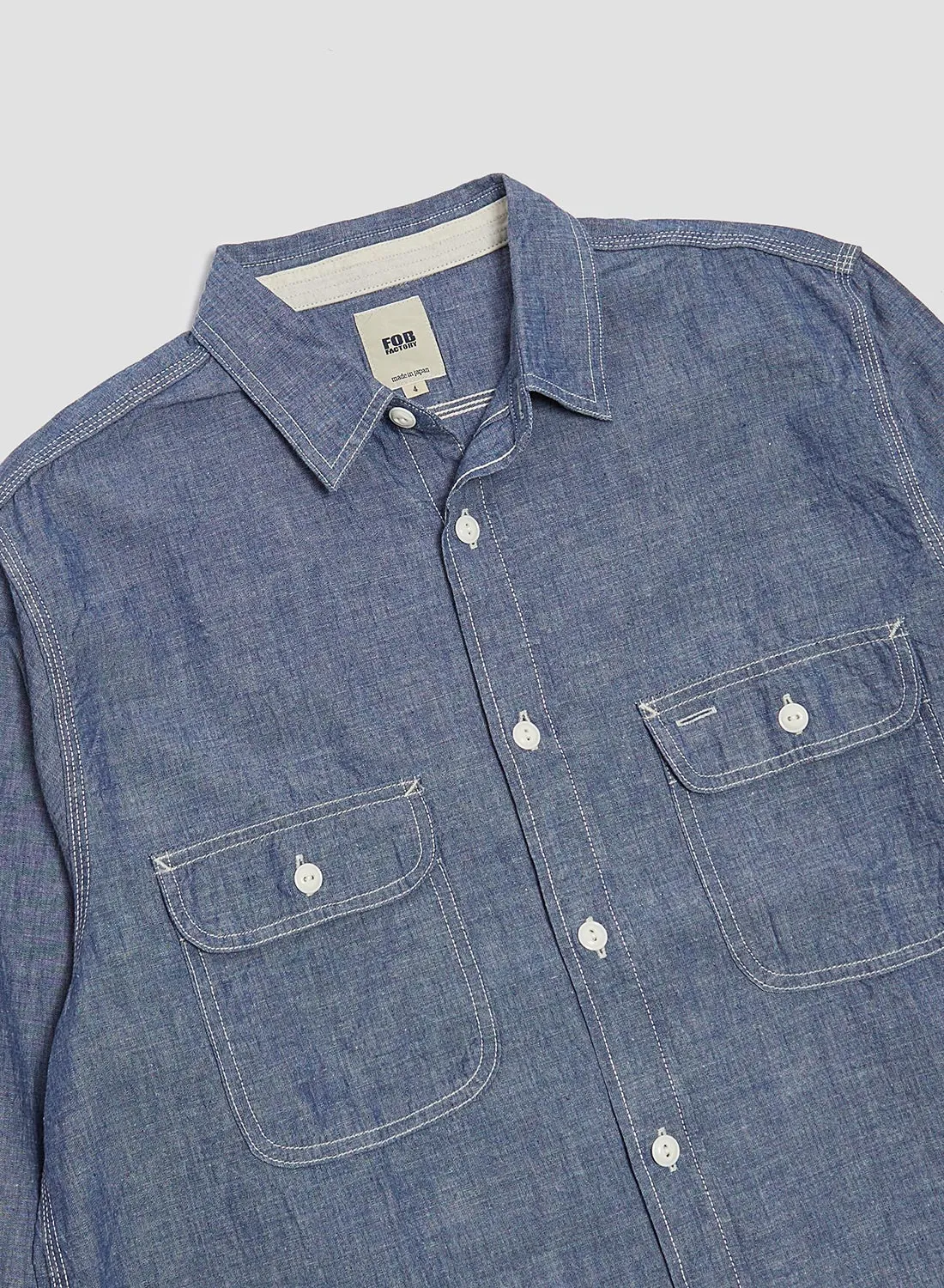 FOB Factory Chambray Work Shirt