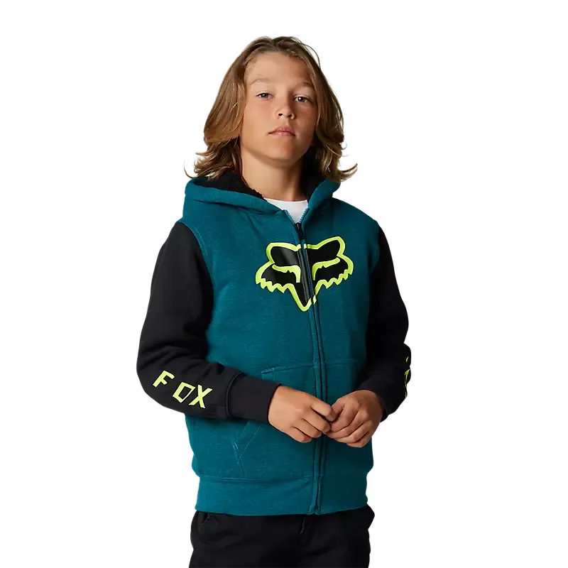 Fox Youth Leed Sherpa Lined Sweatshirt