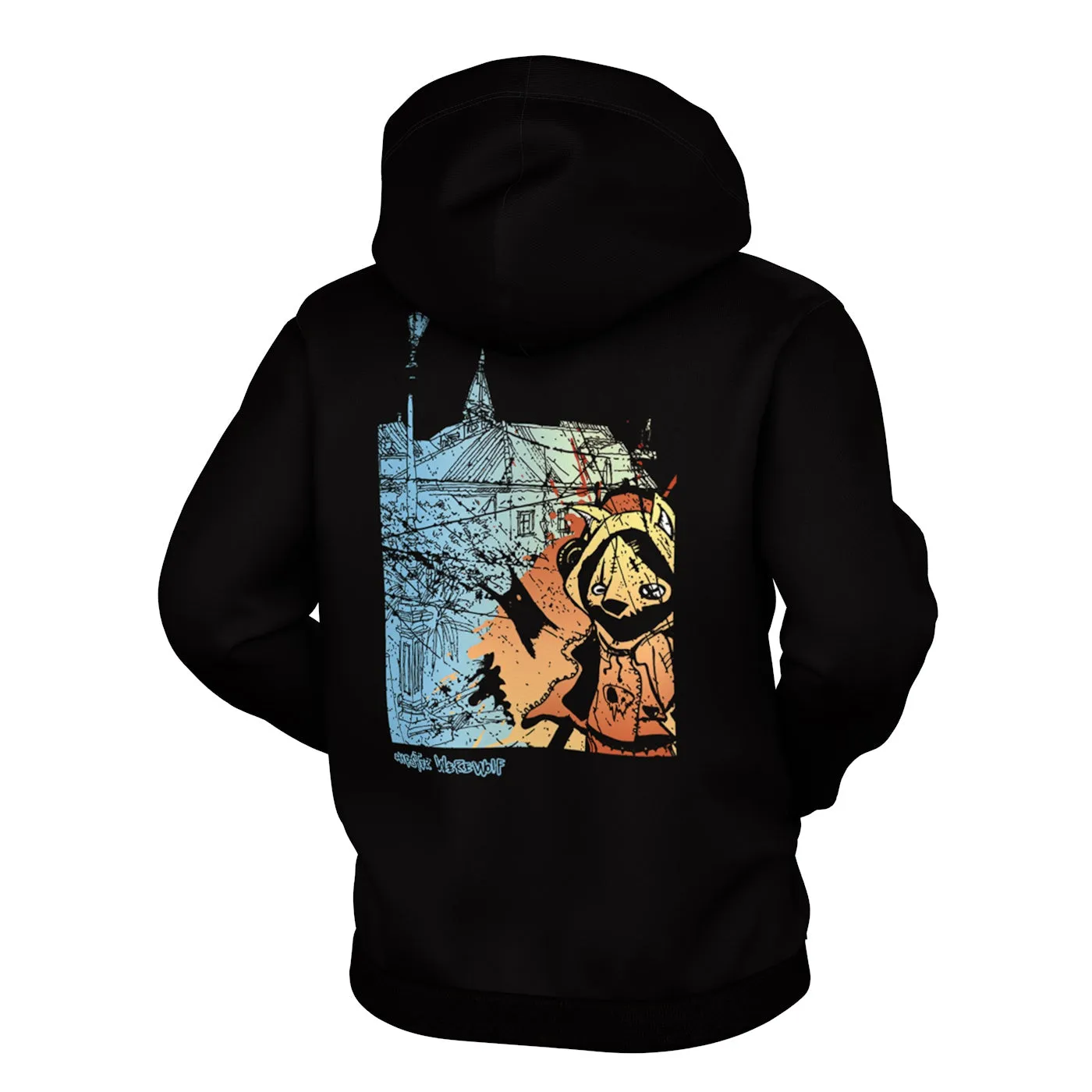 FoxSplash Zip Up Hoodie