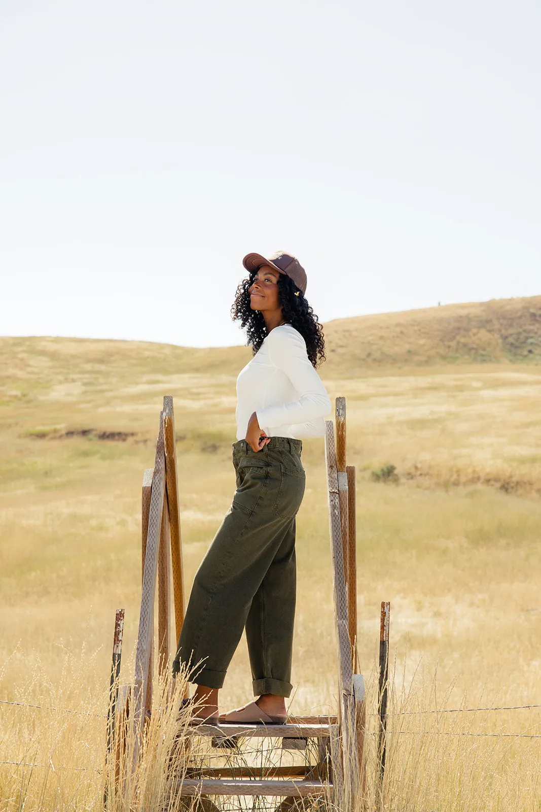 Free People Palmer Cuffed Jeans