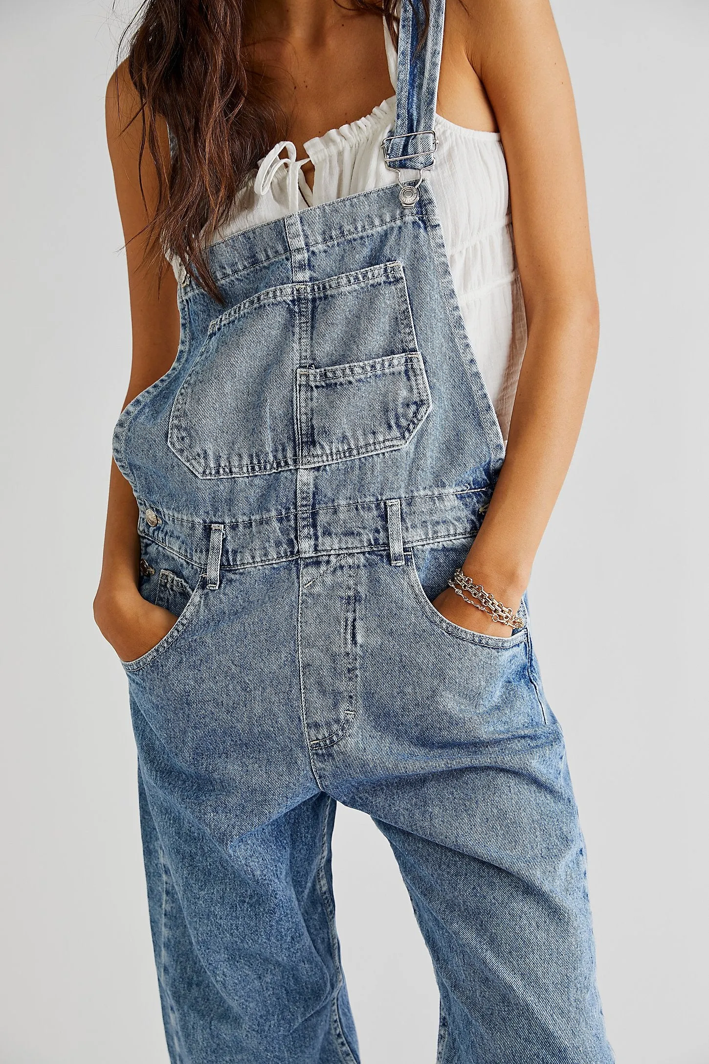 Free People Ziggy Denim Overalls