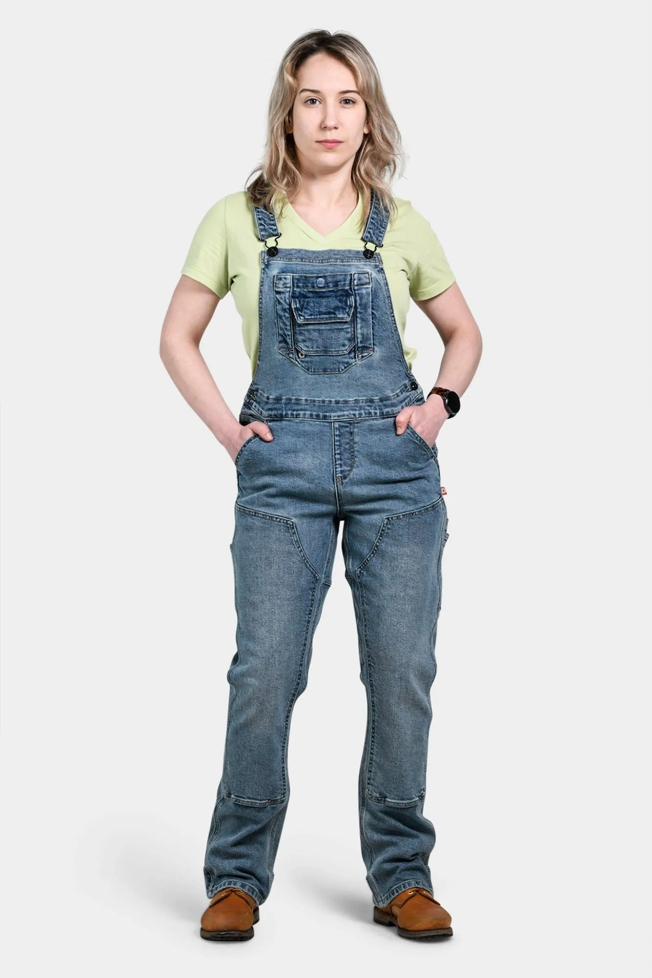 Freshley Overalls in Vintage Indigo Denim