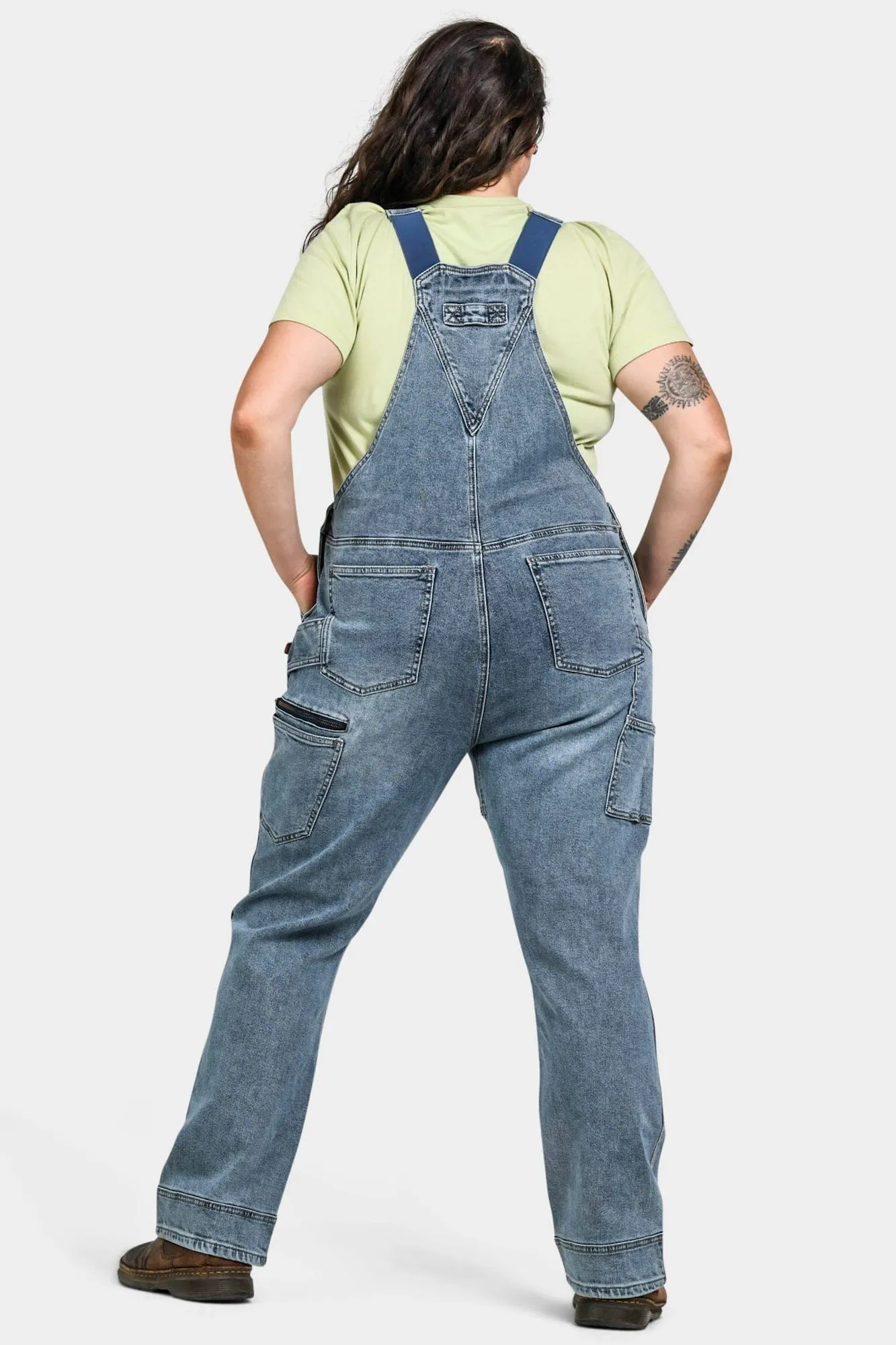 Freshley Overalls in Vintage Indigo Denim