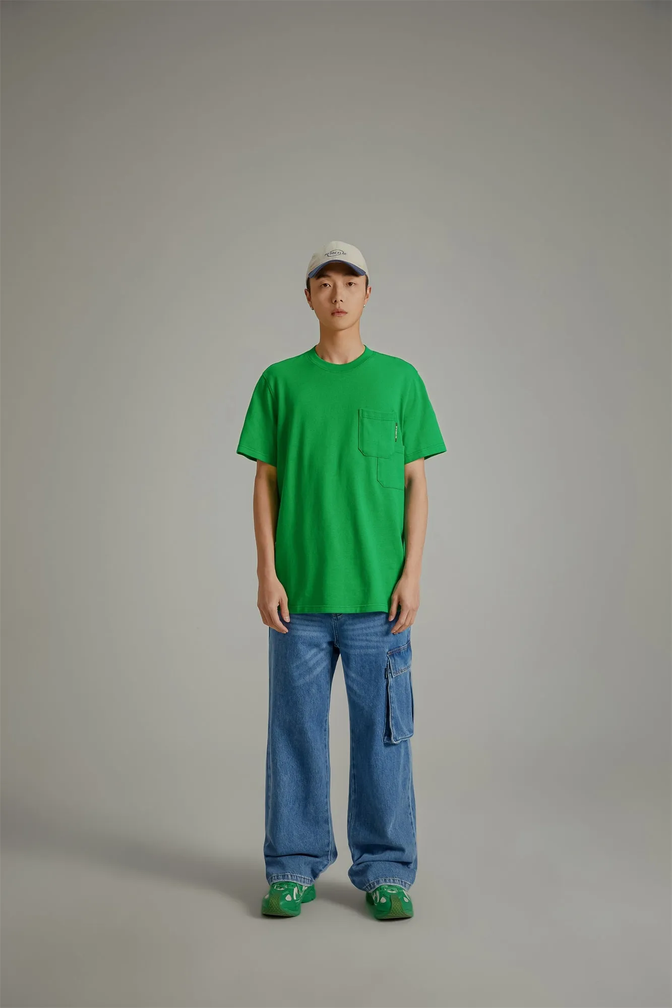 Front Pocket Oversized T-Shirt