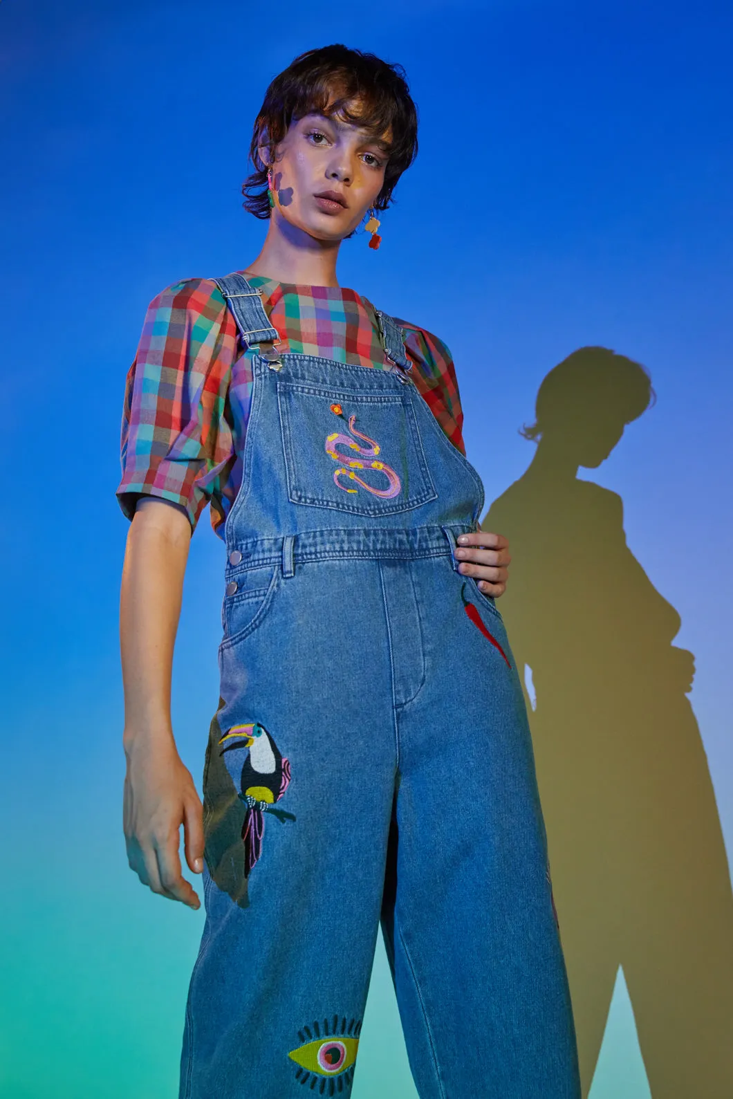 Fuego Denim Overalls